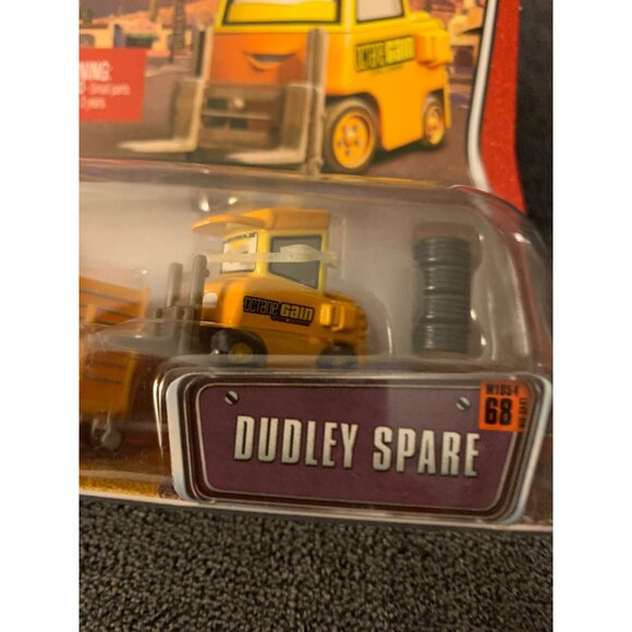 Disney Pixar Cars Dudley Spare Die-Cast Toy Vehicle - Yellow - For Ages 3+ - Picture 3 of 13